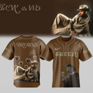 Chris Brown Brown Album Premium Baseball Jersey Collection