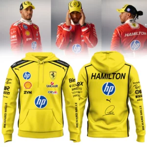 Lewis Hamilton 2026 Premium Hoodie And Cap Fan Collection