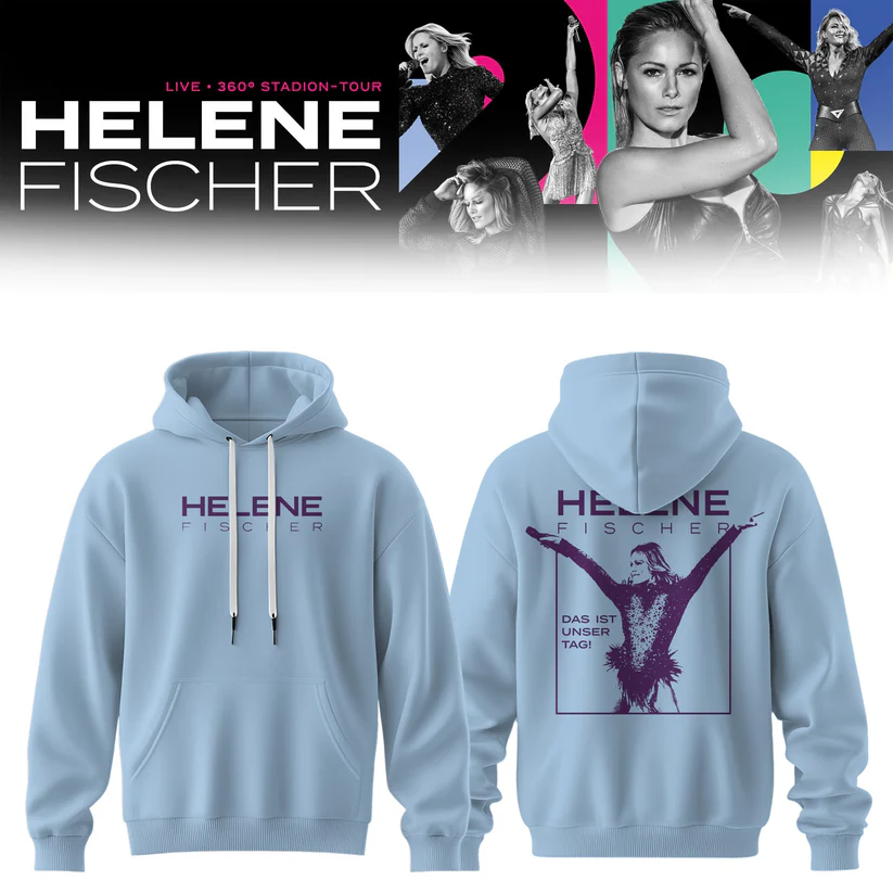 Helene Fischer 360 Stadium Tour 2026 Collector Hoodie Merchandise