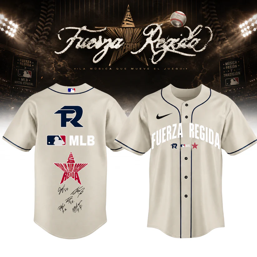 Fuerza Regida This Is Our Dream Stadium Tour 2026 Premium Jersey Edition