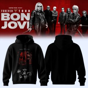 Bon Jovi Forever Tour Signature Collection Official Concert Hoodie