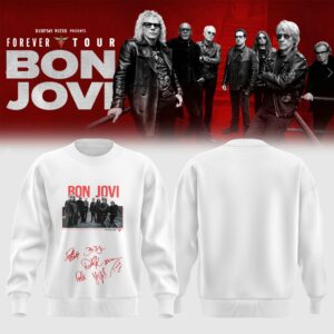Bon Jovi Forever Tour Signature Collection Exclusive Merchandise Sweatshirt