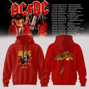 Ac Dc Power Up Tour 2026 North America Collector Tour Hoodie Edition