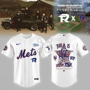 Fuerza Regida X New York Mets Limited Baseball Jersey Fan Collection