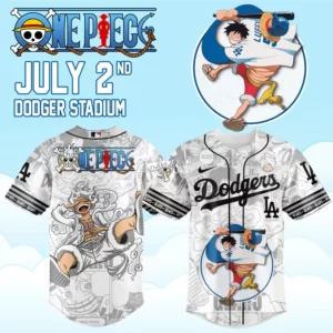 Los Angeles Dodgers One Piece Night 2026 Official Limited Baseball Jersey