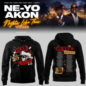 Nights Like This Tour 2026 Hoodie Streetwear Music Fan Collection Limited Edition