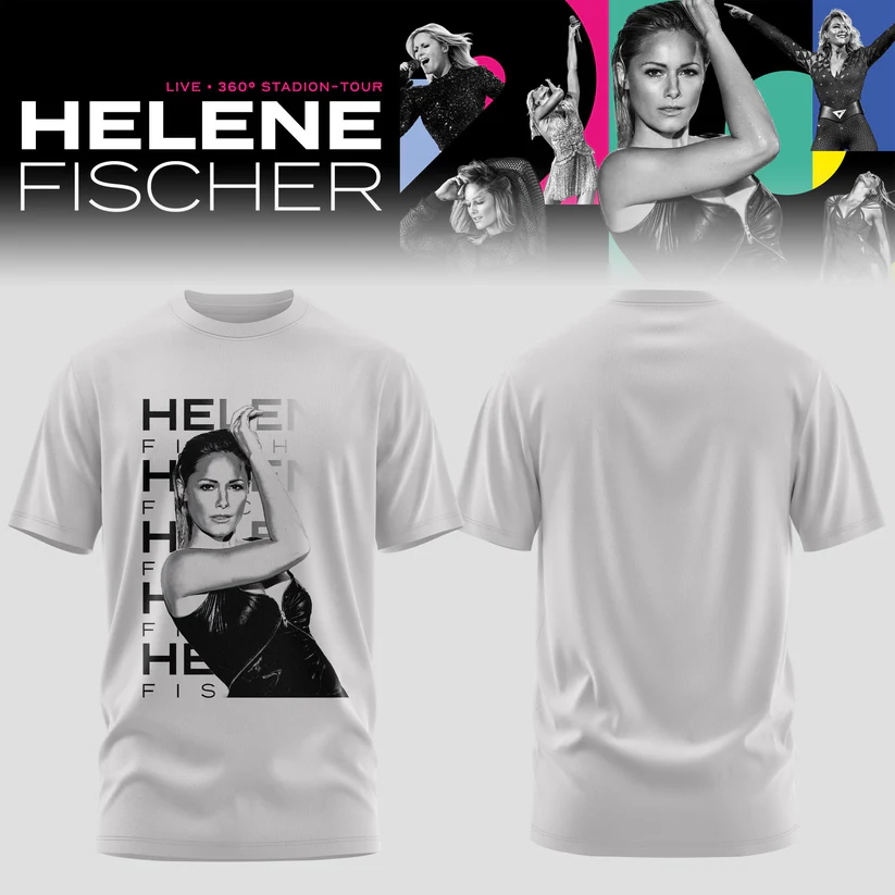 Helene Fischer 360 Stadium Tour 2026 Official Merchandise T-Shirt
