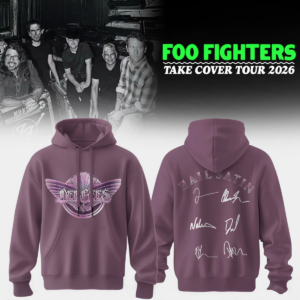 Foo Fighters Take Cover Tour Collector Graphic Hoodie Collection