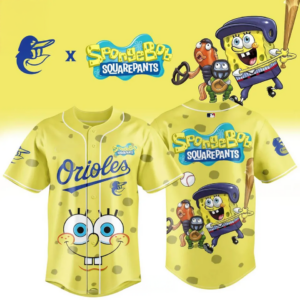 Baltimore Orioles Spongebob Squarepants 2026 Night Baseball Jersey