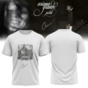 Ariana Grande Petal 2026 Official Signature Graphic T-Shirt