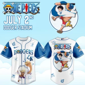 Los Angeles Dodgers One Piece Night 2026 Collector Fan Baseball Jersey