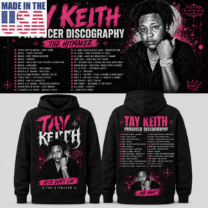 Tay Keith Producer Discography The Hitmaker Premium Graphic Hoodie Edition