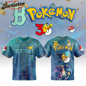 All Mlb Teams X Pokemon Day Limited Edition Red Sox Jersey