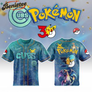 All Mlb Teams X Pokemon Day Limited Edition Cubs Jersey