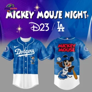 La Dodgers X Mickey Mouse 2026 Night Game Baseball Jersey Limited Fan Edition
