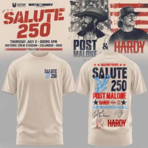 Salute 250 Columbus Ohio Premium Celebration Graphic T-Shirt