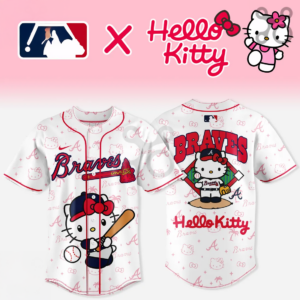 Hello Kitty X Atlanta Braves 2026 Mascot Baseball Jersey