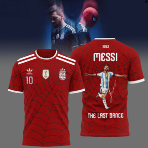 Lionel Messi X Spider Man The Last Dance Premium Graphic T-Shirt