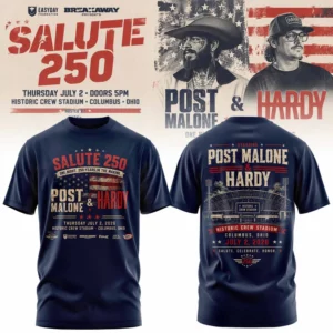 Salute 250 Columbus Ohio Collector Fan Graphic T-Shirt Edition