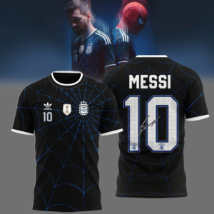 Lionel Messi X Spider Man Premium Graphic T-Shirt Fan Collection