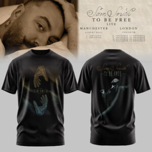 Sam Smith To Be Free Collection Premium Concert T-Shirt