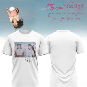 Olivia Rodrigo The Cure Photo Official T Shirt Collection