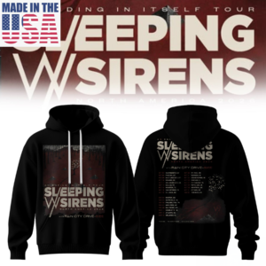 Sleeping With Sirens An Ending In Itself Tour Official Concert Hoodie Edition