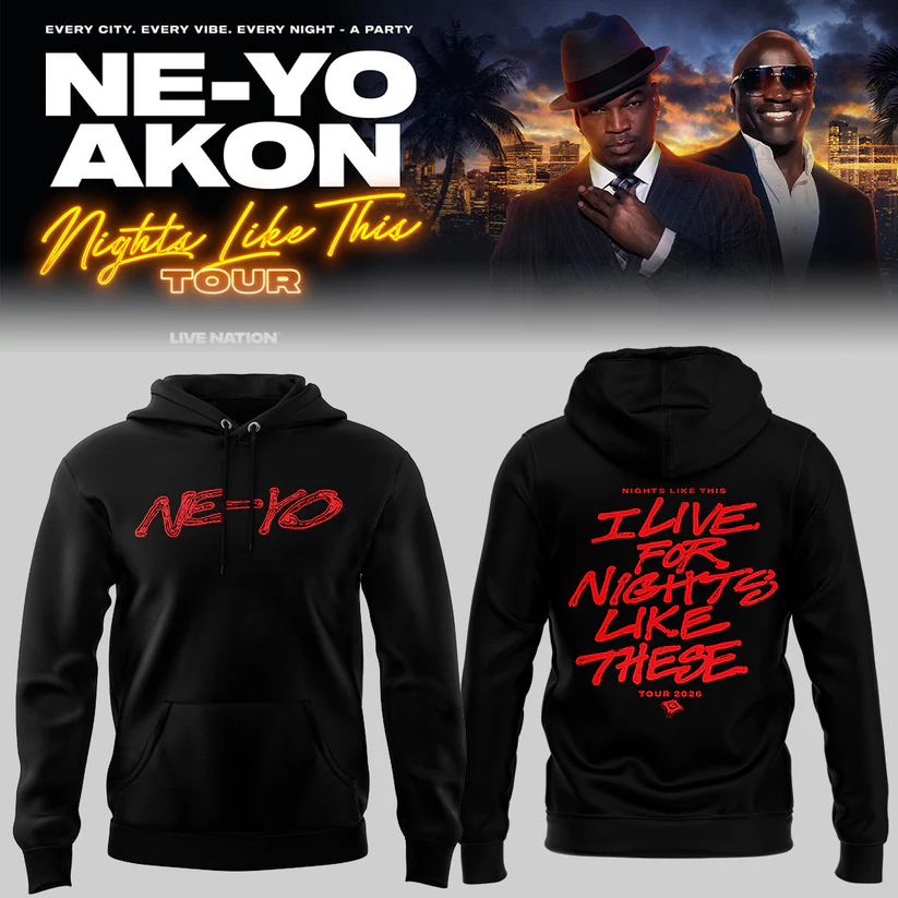 Nights Like This Tour 2026 Hoodie Streetwear Music Fan Exclusive Edition
