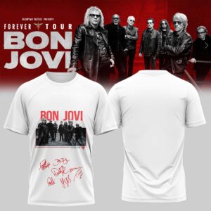Bon Jovi Forever Tour Signature Collection Limited Concert T-Shirt