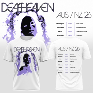 Deafheaven Aus Nz Tour 2026 Official Tour Fan Apparel Shirt