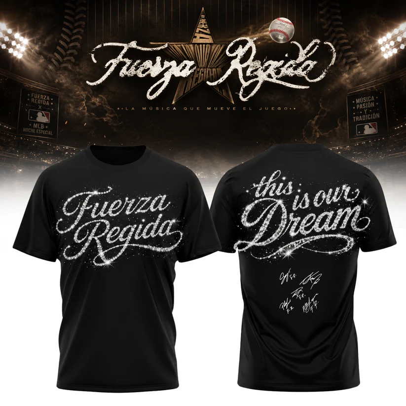 Fuerza Regida This Is Our Dream Stadium Tour 2026 Collector T-Shirt