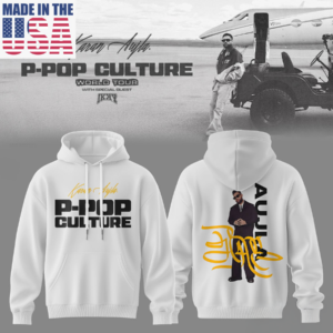 Ppop Culture Signature White Hoodie Collector Fan Merchandise Edition