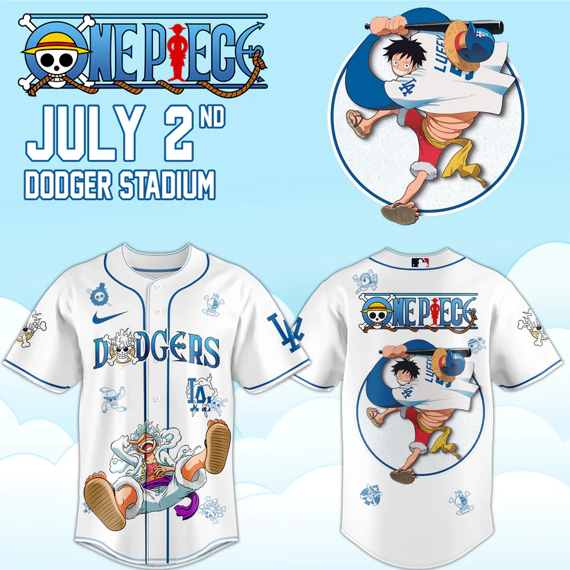 Los Angeles Dodgers One Piece Night 2026 Limited Baseball Jersey Fan Collection