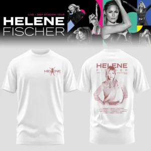 Helene Fischer 360 Stadium Tour 2026 Premium Concert Graphic T-Shirt