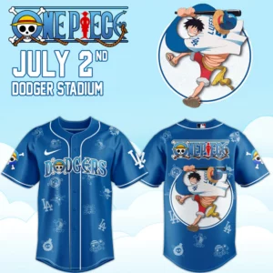 Los Angeles Dodgers One Piece Night 2026 Exclusive Baseball Jersey Collection