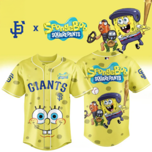 San Francisco Giants Spongebob Squarepants 2026 Night Game Baseball Jersey