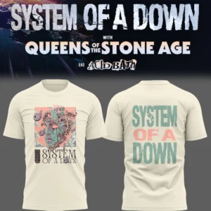 System Of A Down Uk Europe Stadium Tour 2026 Premium Concert T-Shirt