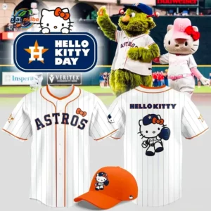 Houston Astros X Hello Kitty Night Baseball Jersey 2026 Limited Edition Fan Gear