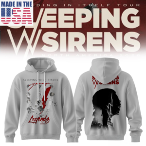 Sleeping With Sirens An Ending In Itself Tour Premium Music Fan Hoodie