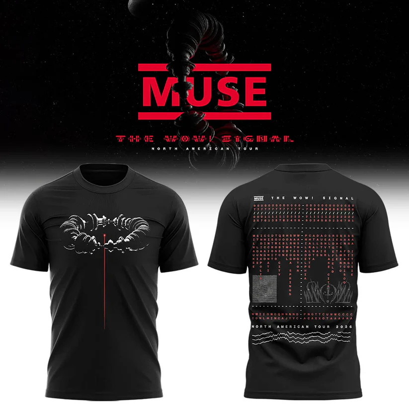 North American Tour 2026 Limited Merchandise Graphic T-Shirt