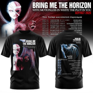 Post Human Nex Gen Third Ascension Program Tour 2026 Limited Graphic T-Shirt