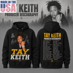 Tay Keith Rap Producer The Hitmaker Music Discography Fan Hoodie Collection