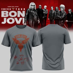 Bon Jovi Forever Tour Signature Collection Exclusive Fan Apparel Shirt