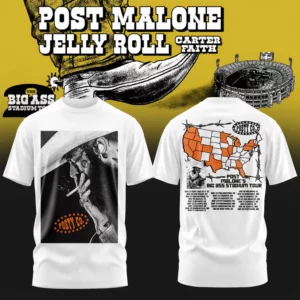 Post Malone The Big Ass Stadium World Tour Limited Edition T-Shirt
