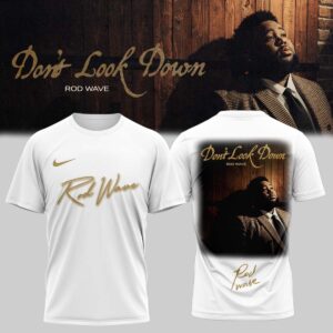 Rod Wave Dont Look Down Tour 2026 Official Signature Graphic T-Shirt