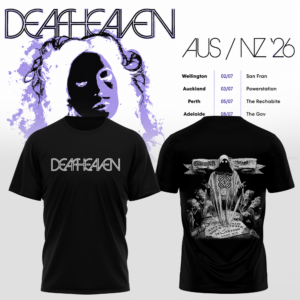 Deafheaven Aus Nz Tour 2026 Official Graphic Merchandise T-Shirt