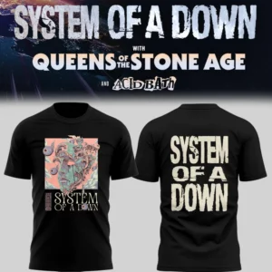 System Of A Down Uk Europe Stadium Tour 2026 Premium Fan Apparel Shirt