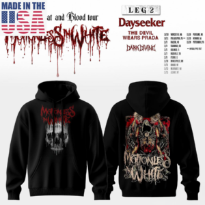 Sweat And Blood Tour 2026 Collector Concert Hoodie Fan Merchandise