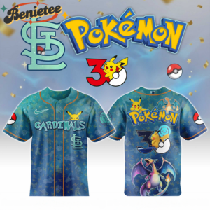 All Mlb Teams X Pokemon Day Limited Edition Cardinals Jersey