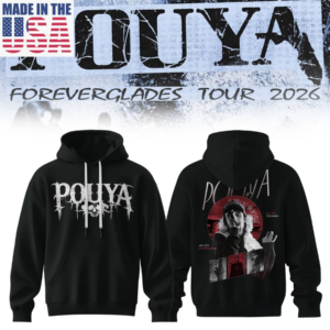 Pouya Foreverglades Tour 2026 Premium Black Concert Hoodie Collection